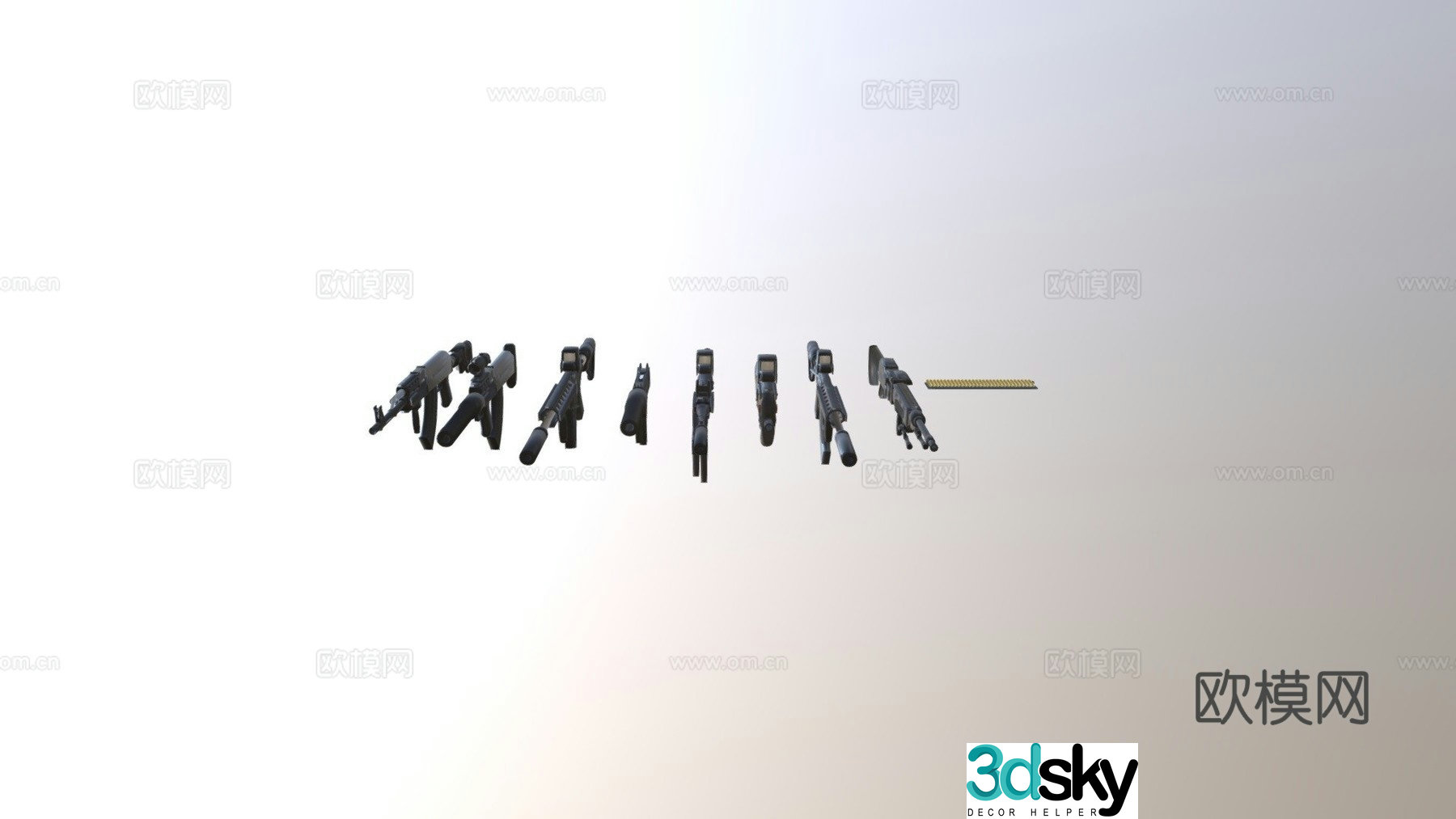 Gun 23d model