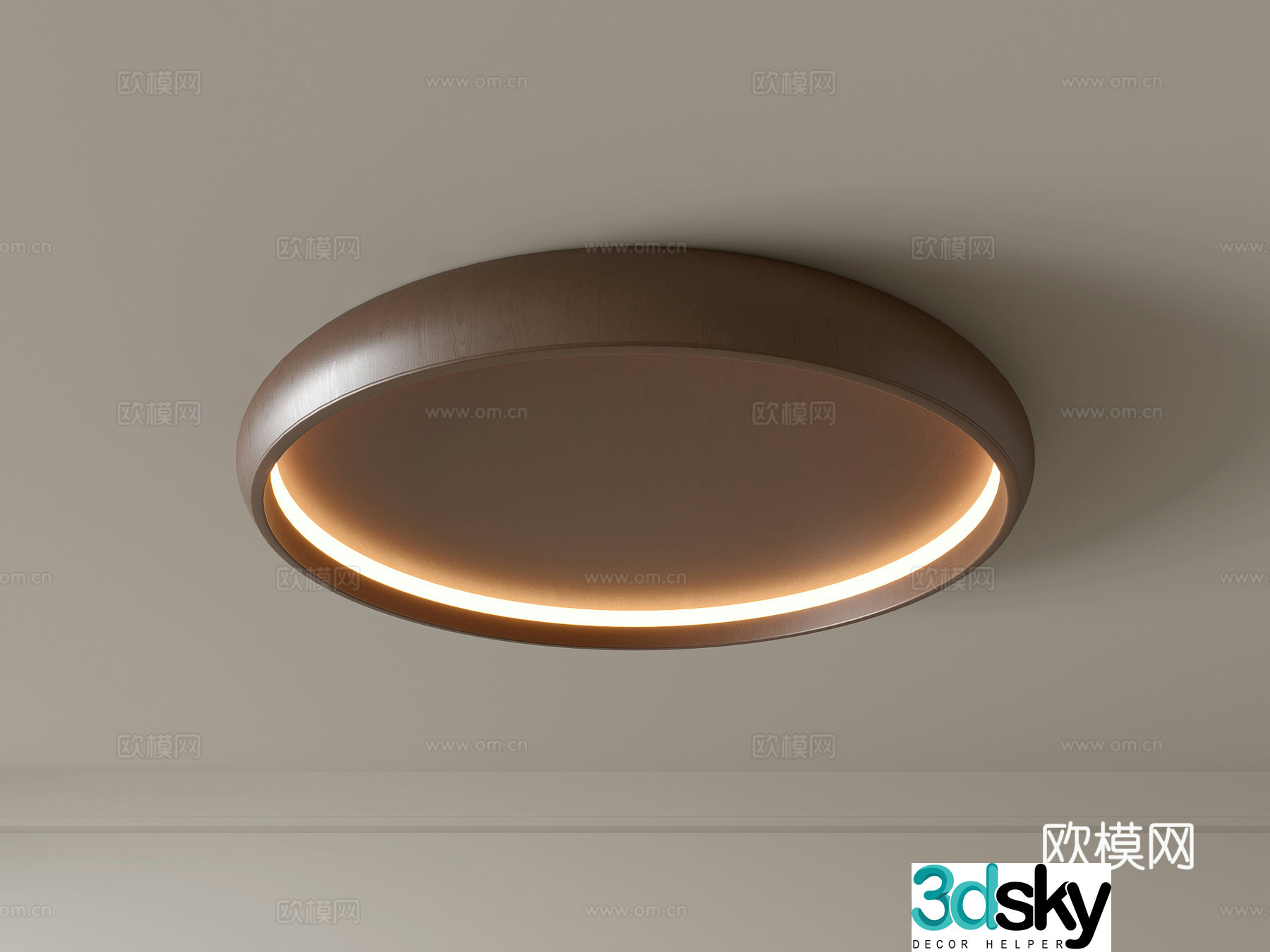 Modern ceiling lamp Geometric ceiling lamp Bedroom lamp Artistic shaped lamp Fashion living room lamp 3D model