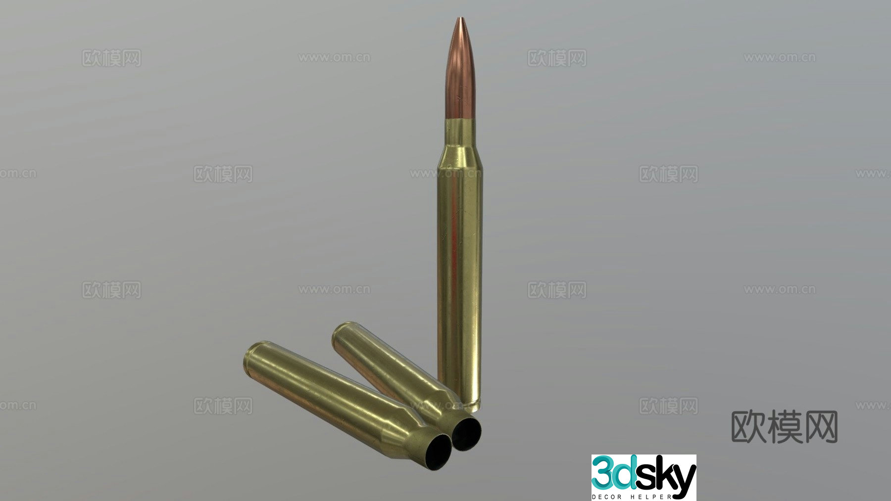 Bullet 3d model