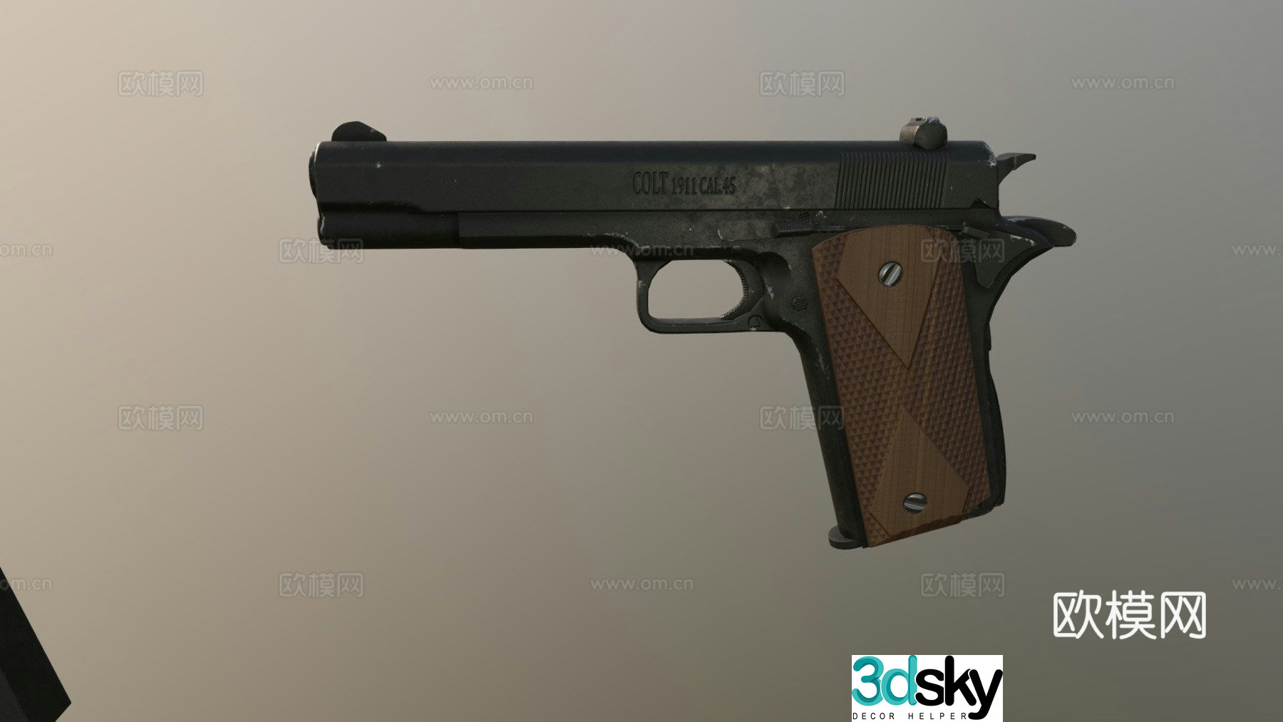 Colt M1911 3d model