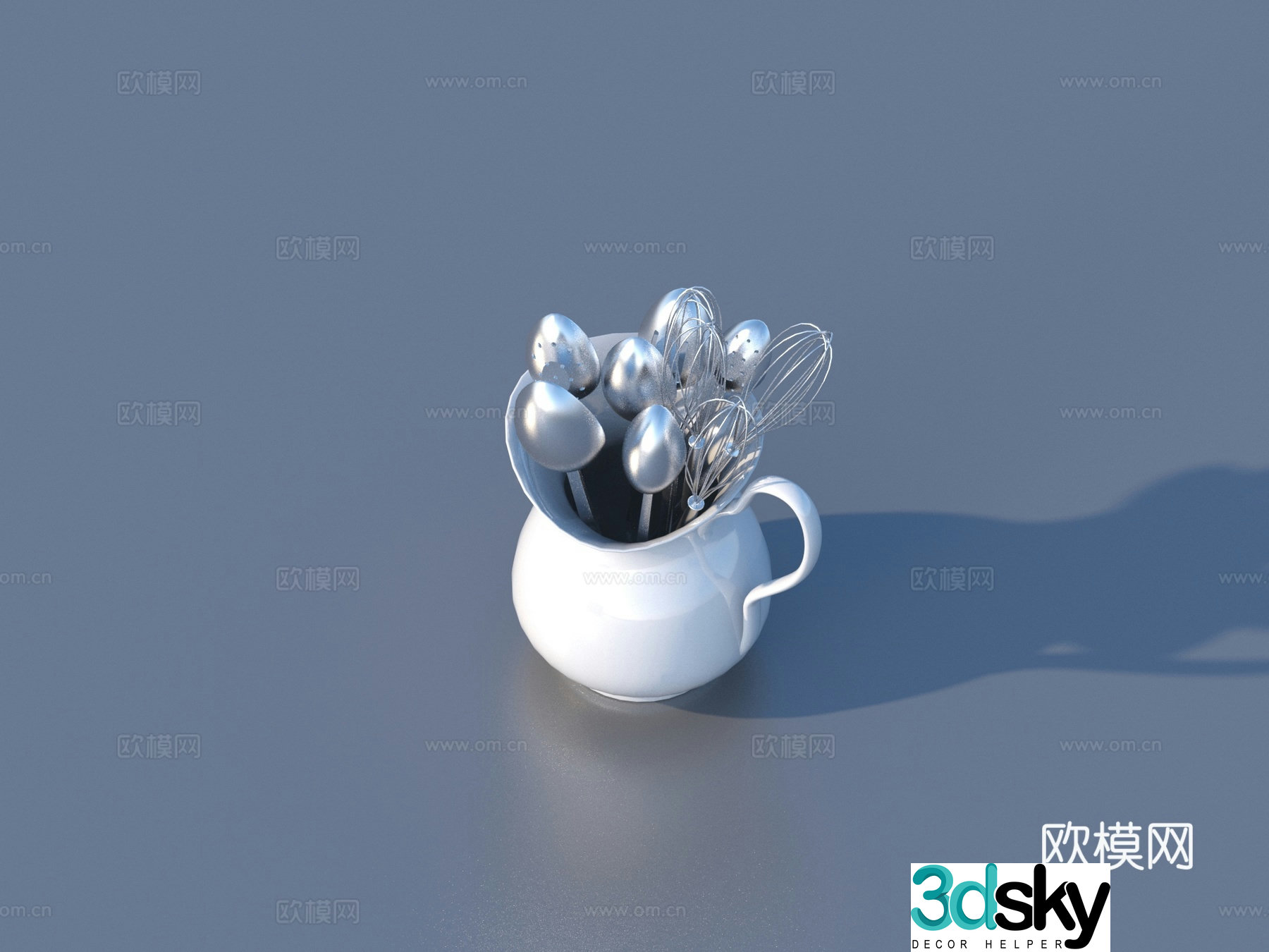 Tableware Kitchen supplies 3d model