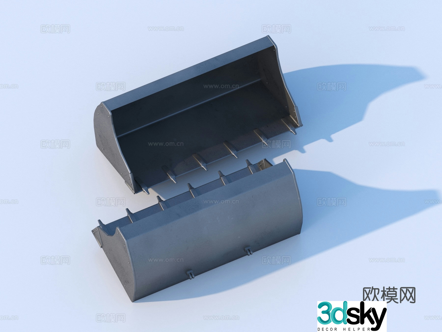 Bucket Excavator Bucket Digger Claw 3D Model