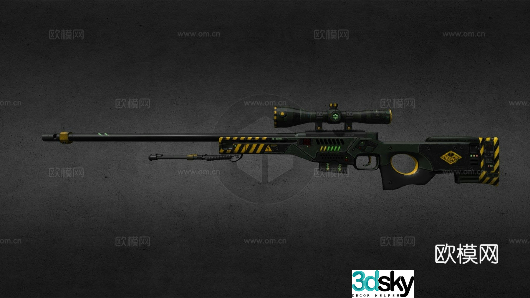 AWP-Phobos 3d model