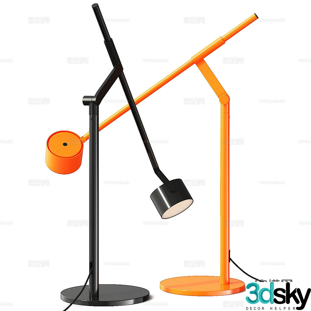 Floor lamp 3d model