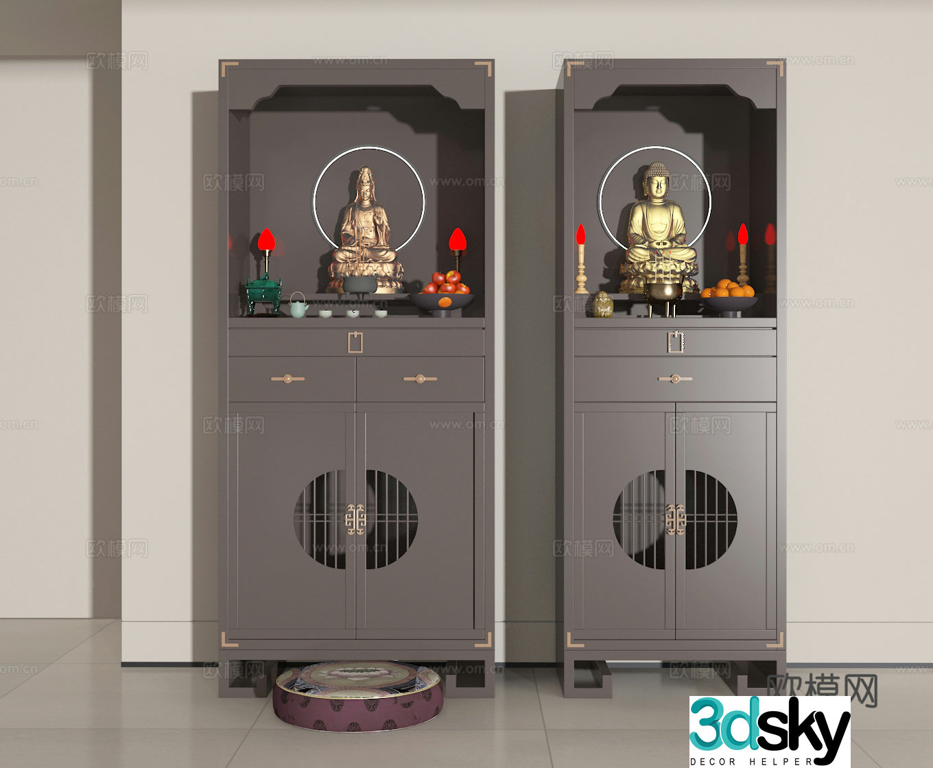 Fo’an Cabinet 3D Model