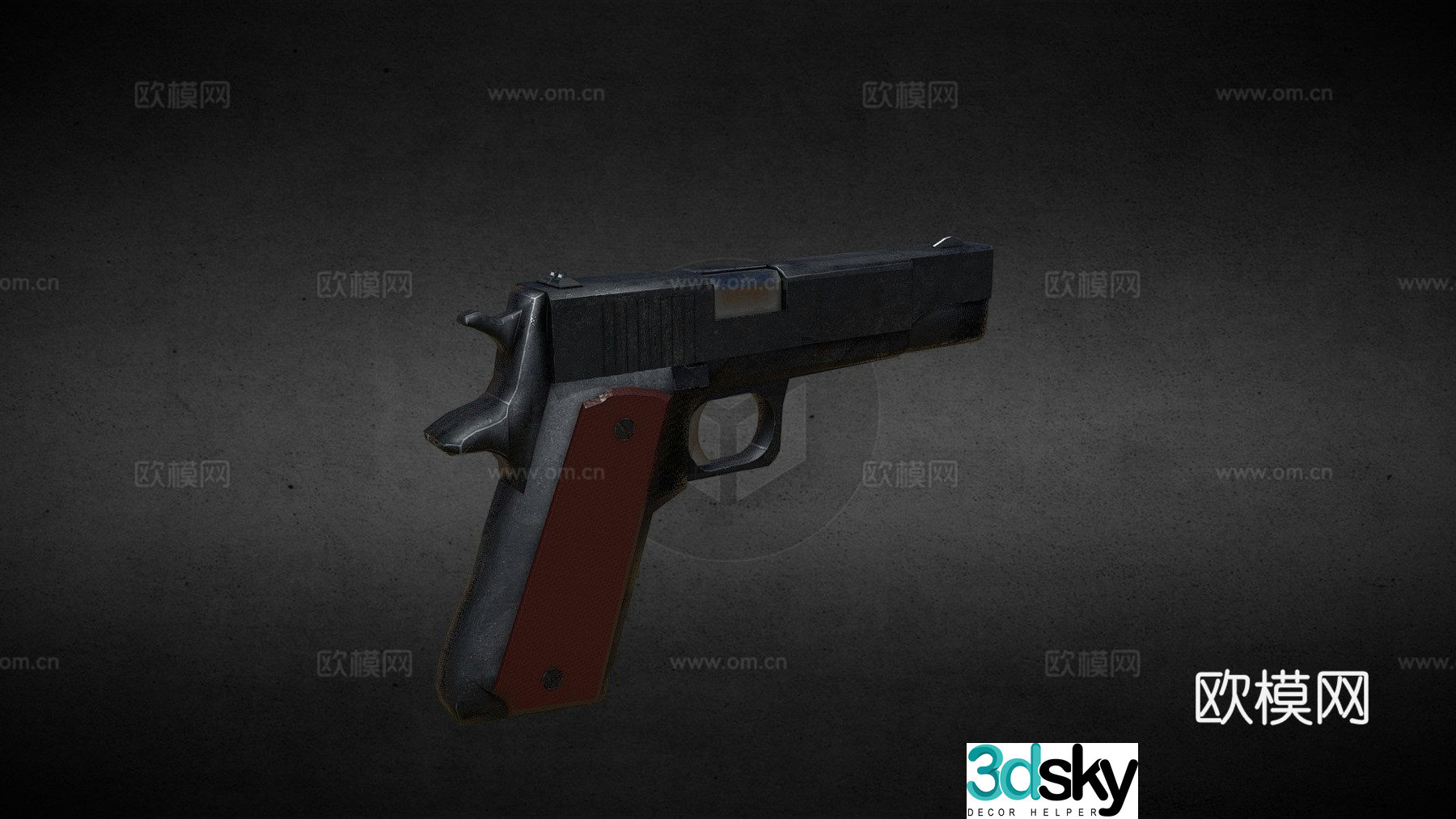 Colt 1911 3d model