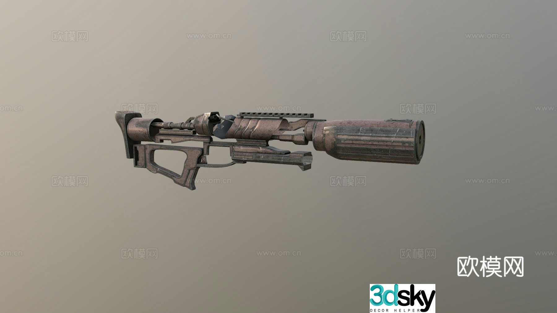 stun gun 3d model