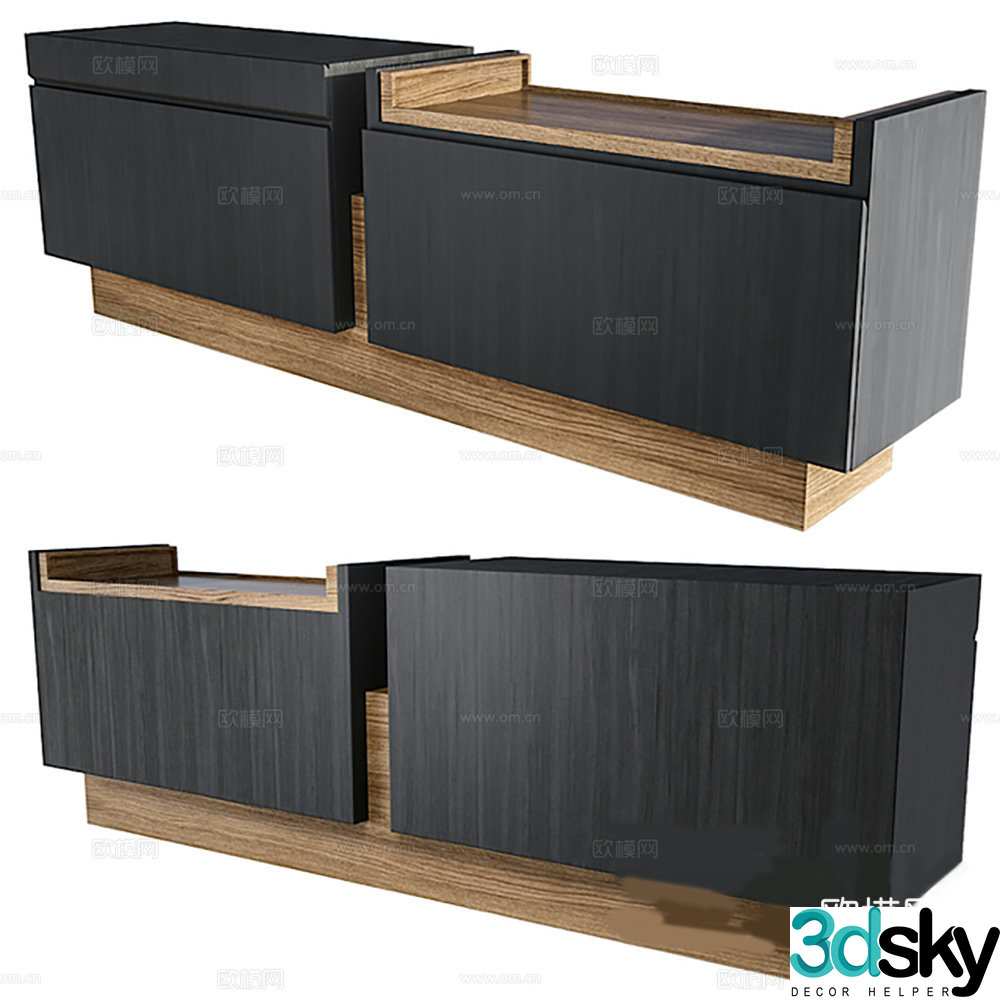Cabinet TV Cabinet Finished Cabinet 3D Model