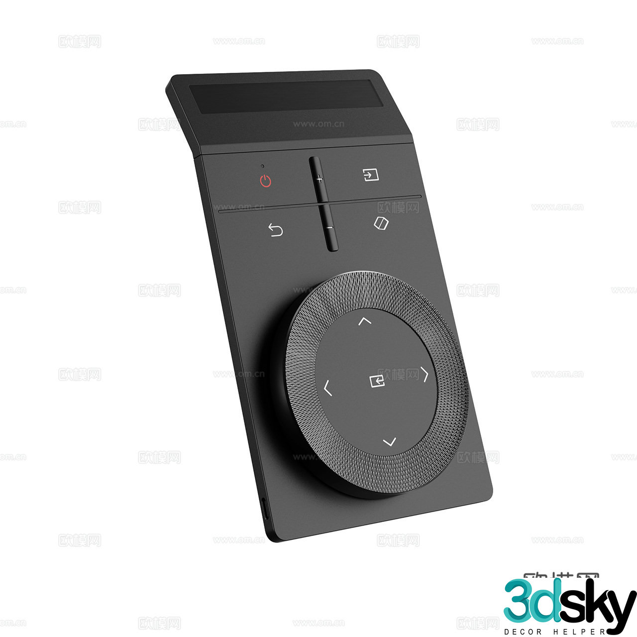 Samsung Ark Dial Monitor Controller Switch Panel 3D Model