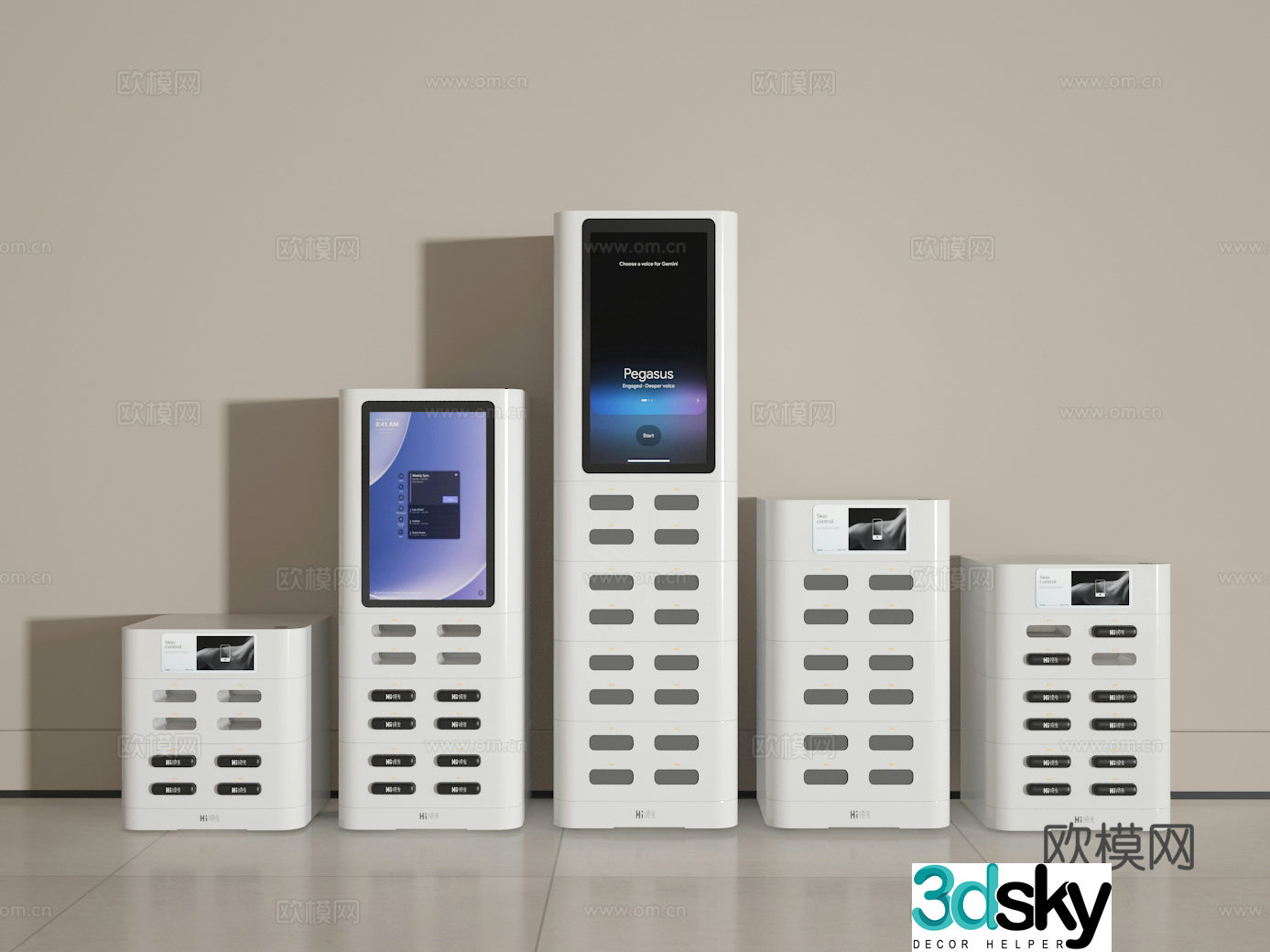 Power bank 3D model