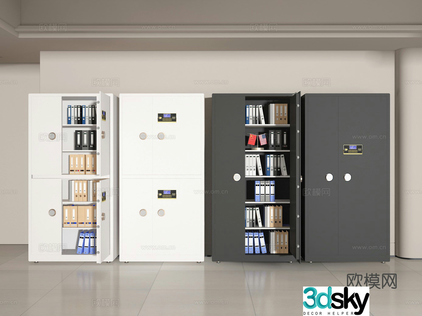File cabinet 3d model