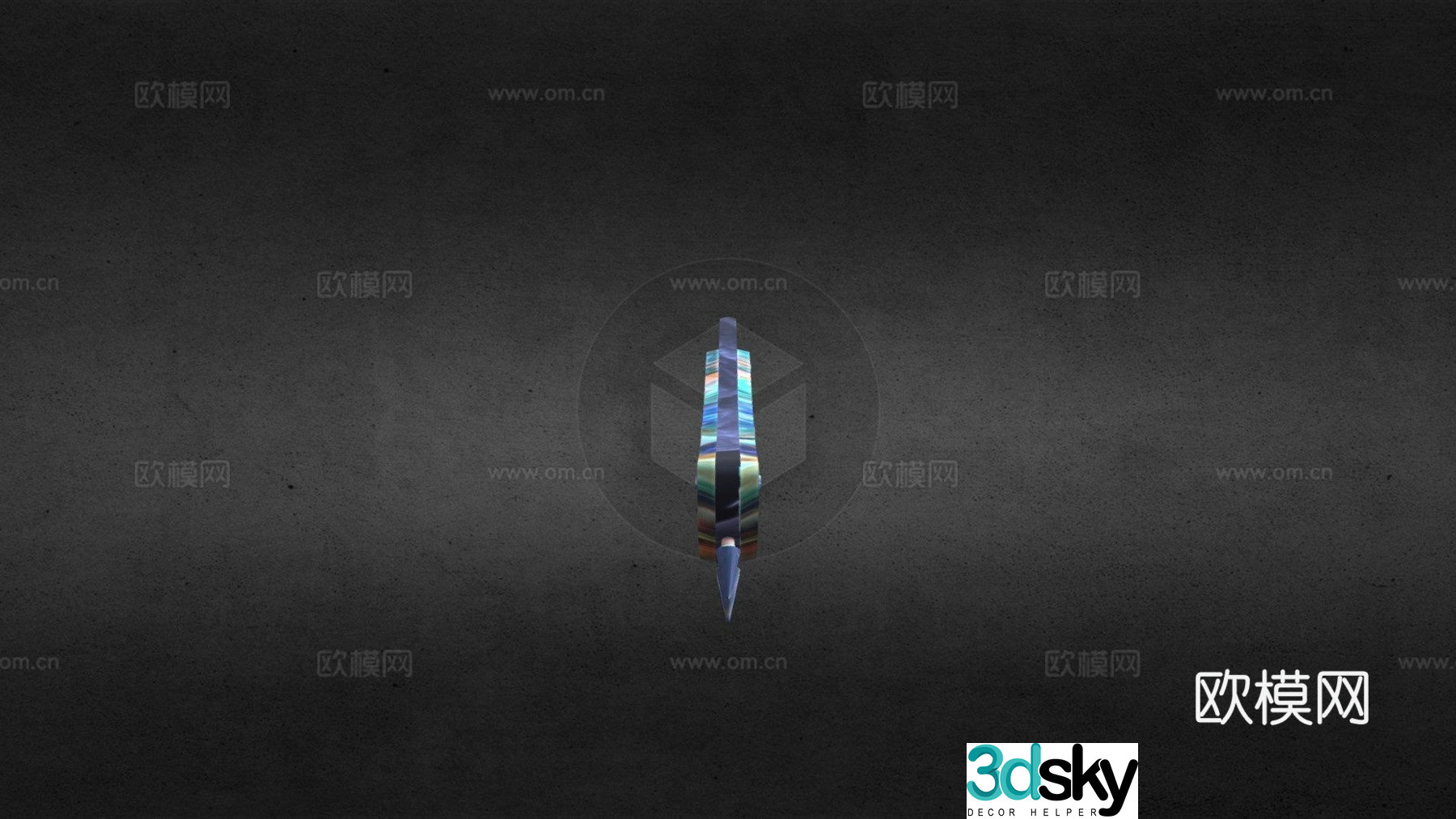 Cobra Dagger Coral Nightmare (Claw-Sky) 3D model