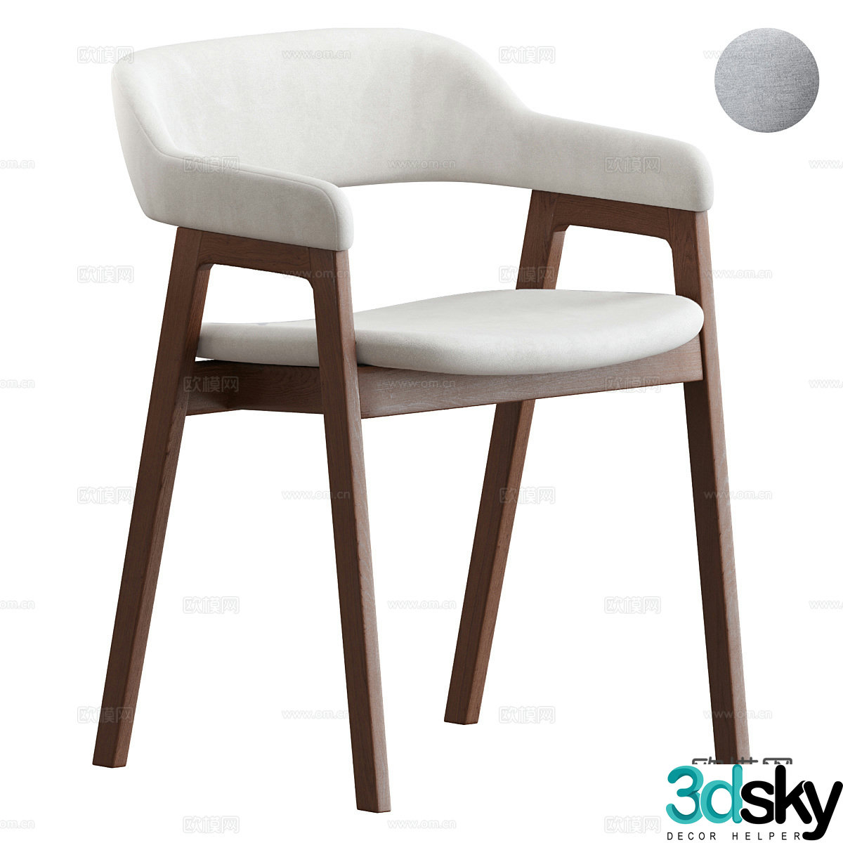 New Chinese chair 3d model