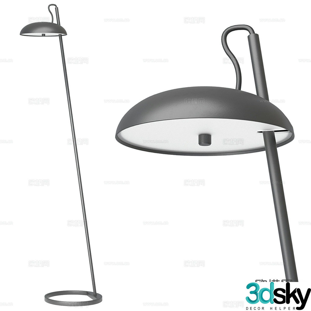 Floor lamp 3d model