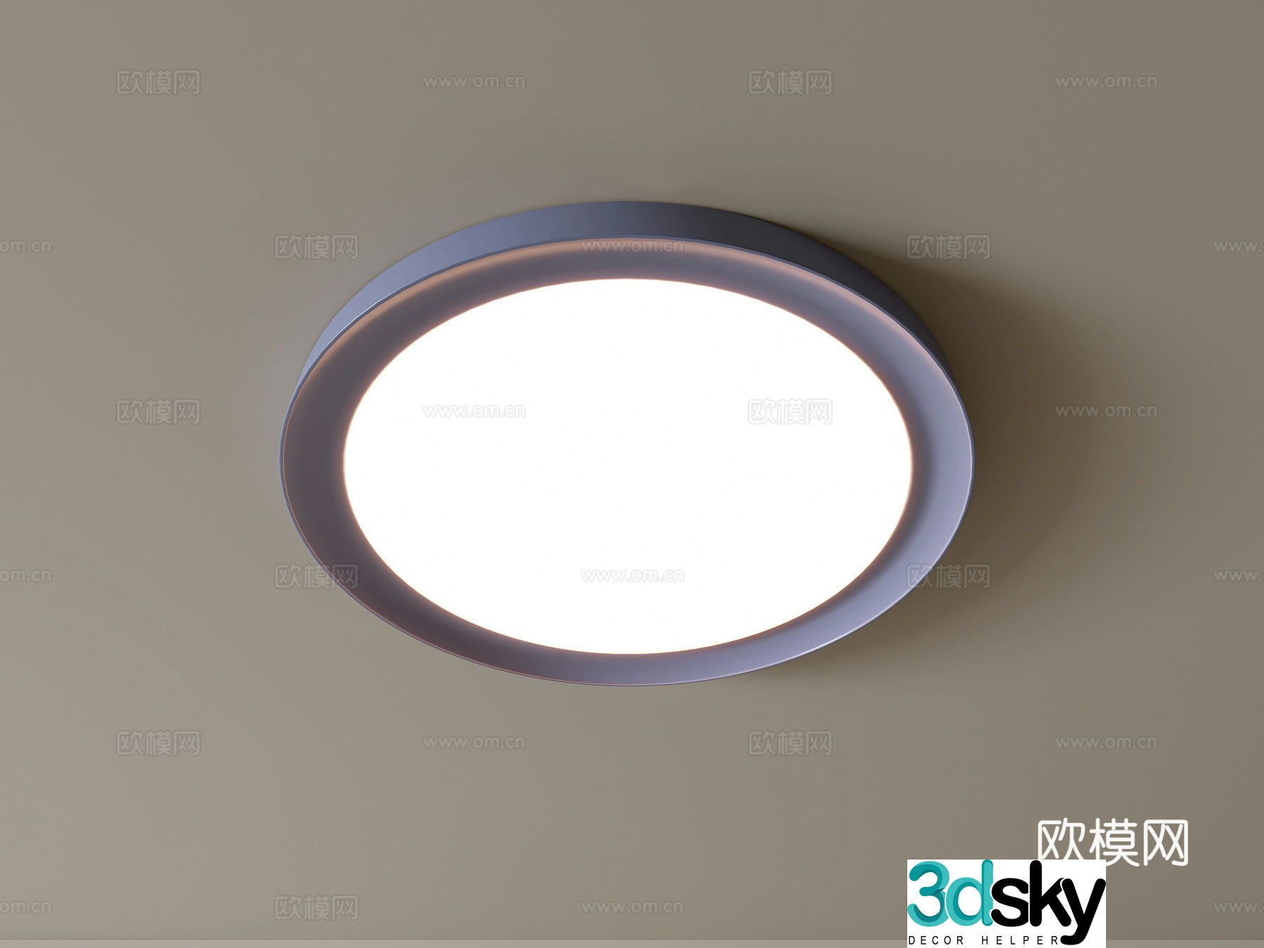 Modern ceiling lamp Geometric ceiling lamp Bedroom lamp Artistic shaped lamp Fashion living room lamp 3D model
