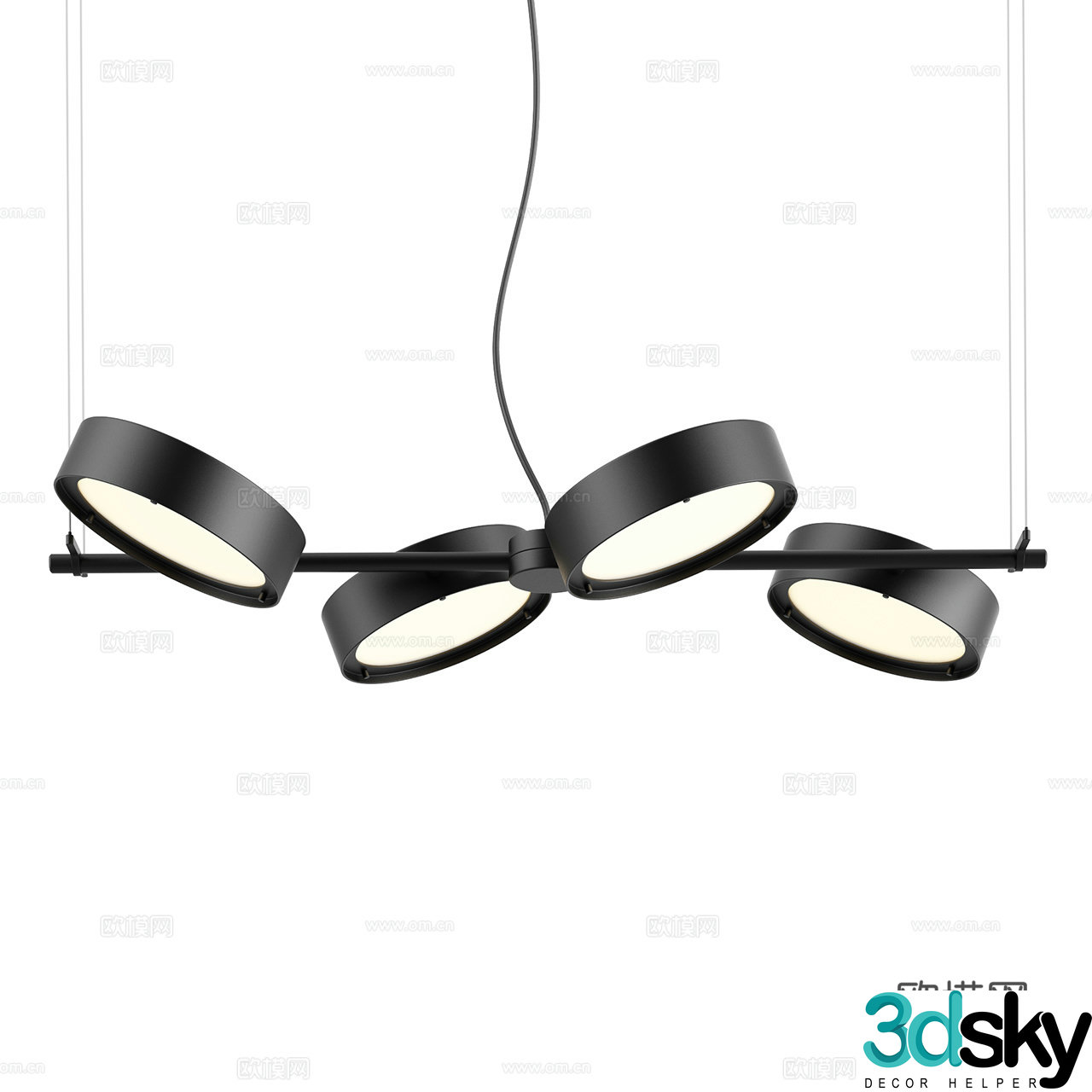 Oluce Modern Chandeliers Minimalist Chandeliers Decorative Chandeliers Restaurant Chandeliers Art Chandeliers 3D Model
