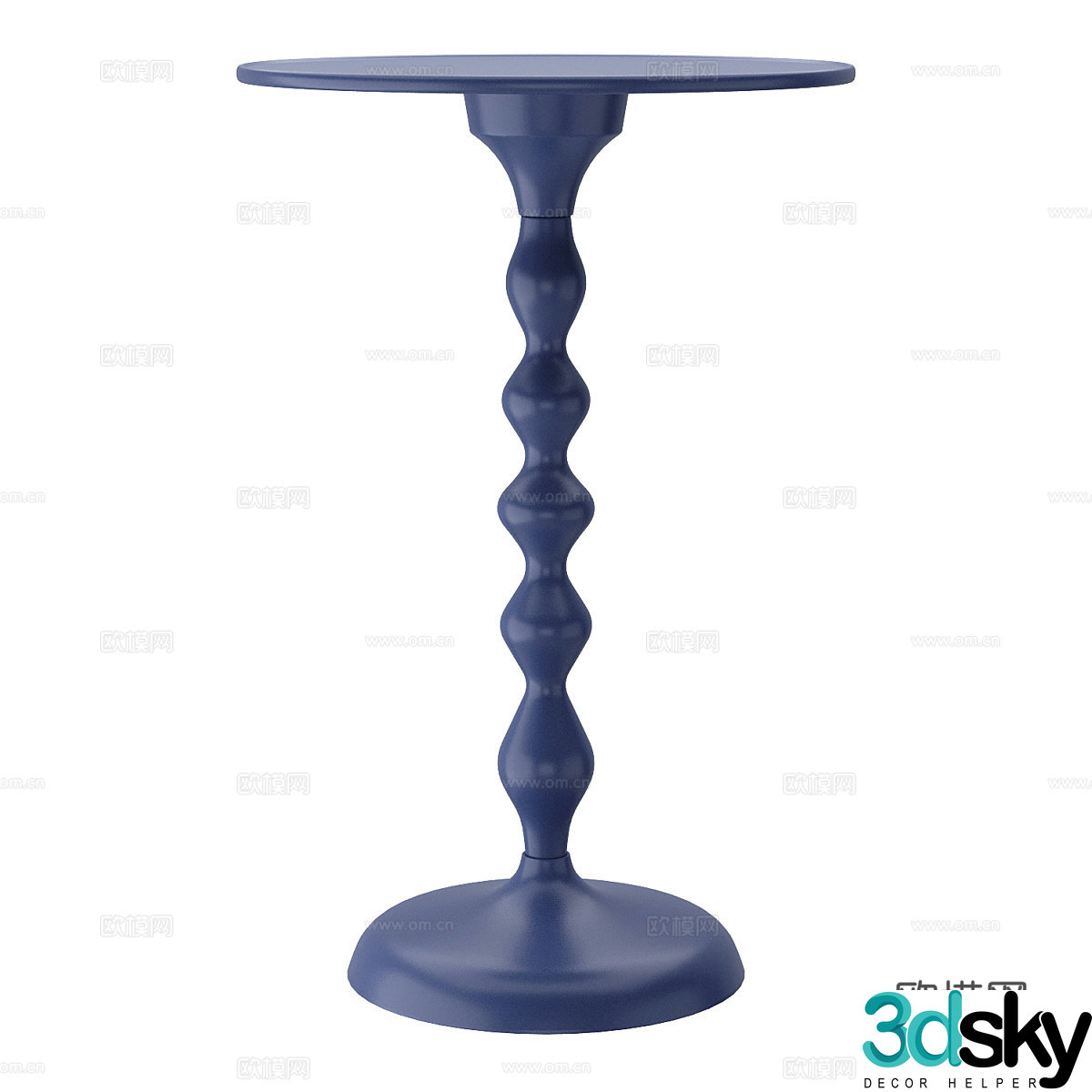 3D model of side angle angle