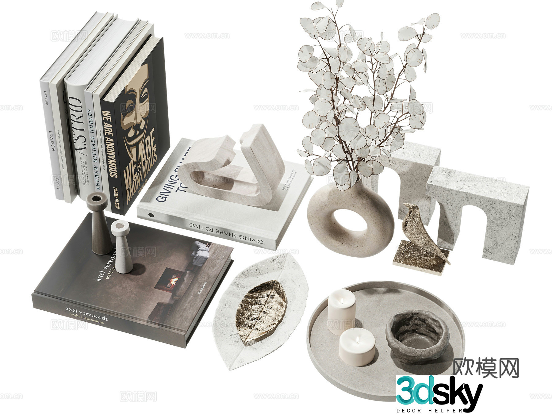 Modern ornament ornament 3d model