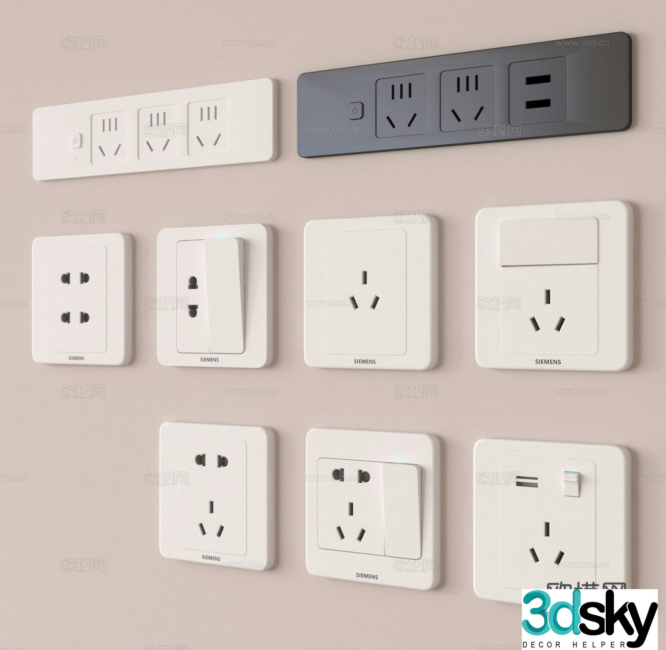 Socket 3d model