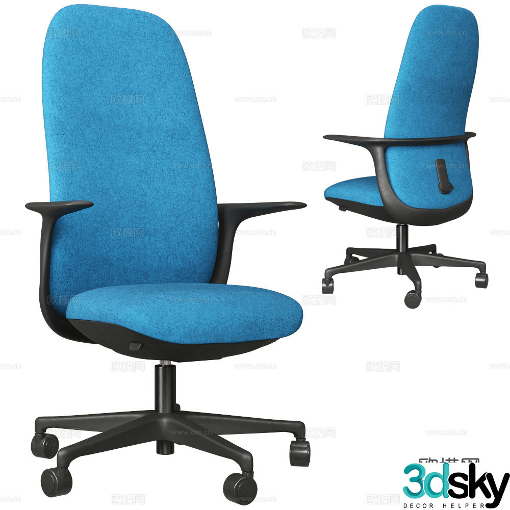 AP Factor Office Chair 3D Model