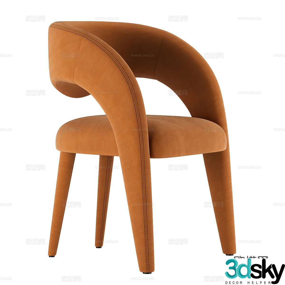 Dining chair 3d model