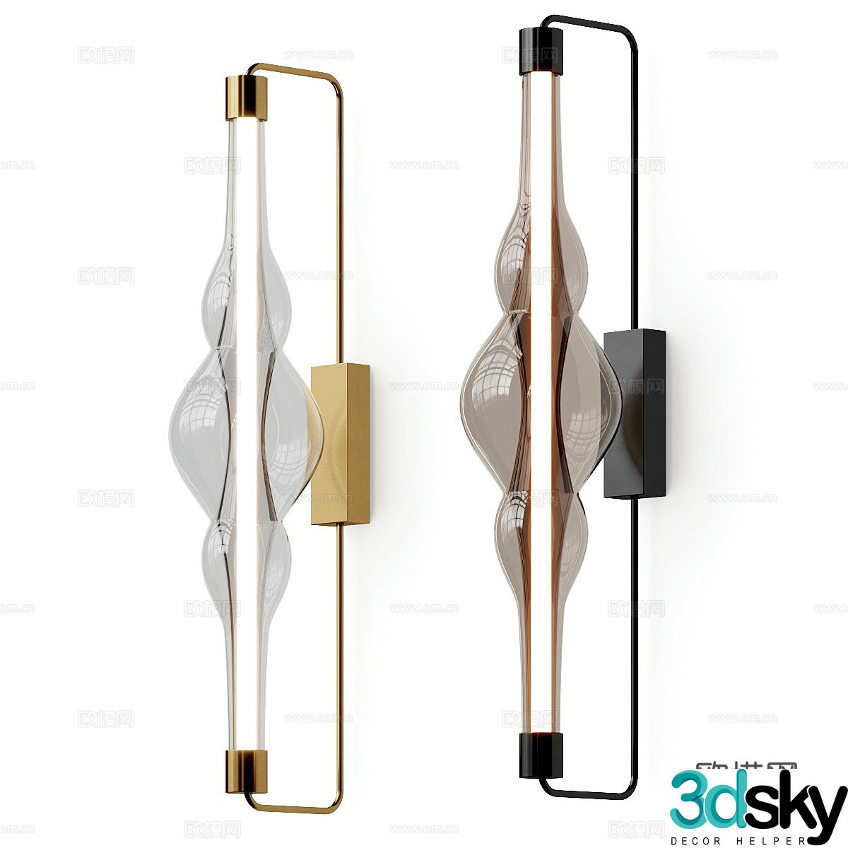 Cangini & Tucci Frequency Wall Light 3D Model