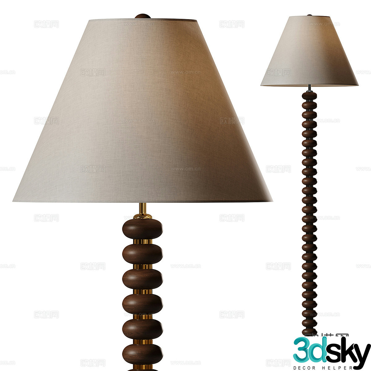 Floor lamp 3d model