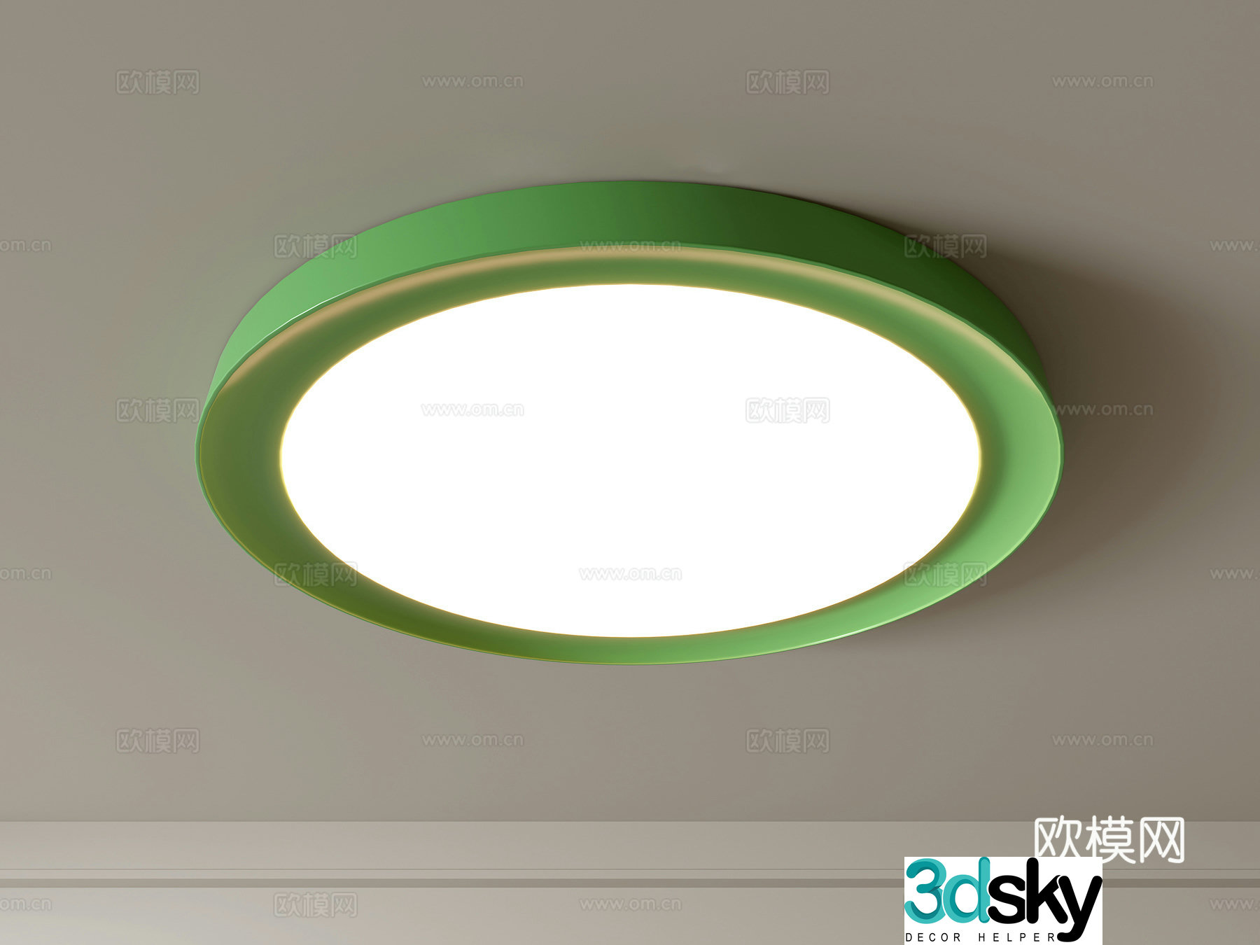 Modern ceiling lamp Geometric ceiling lamp Bedroom lamp Artistic shaped lamp Fashion living room lamp 3D model