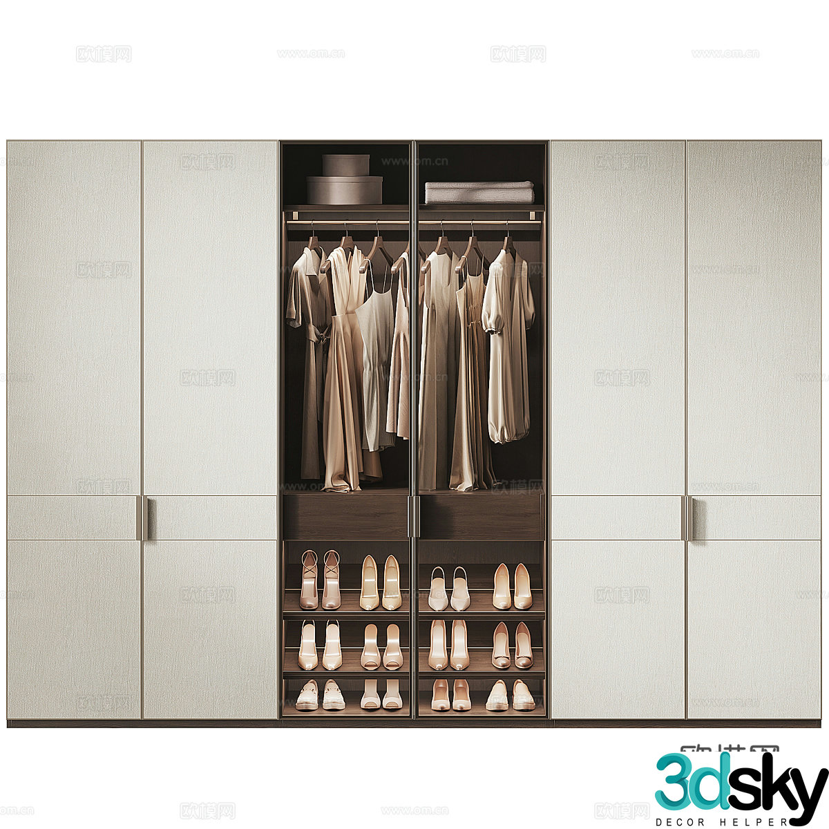 Side cabinet 3D model
