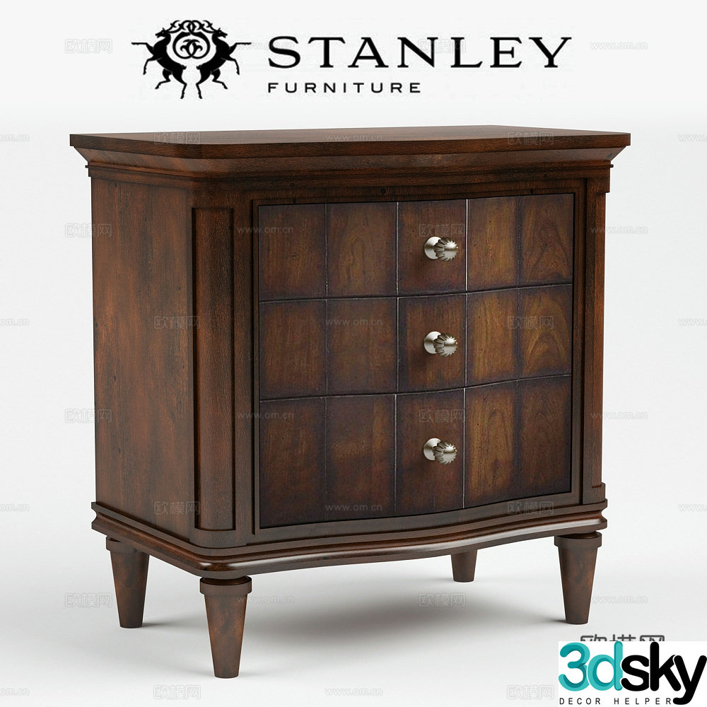 European sideboard 3D model