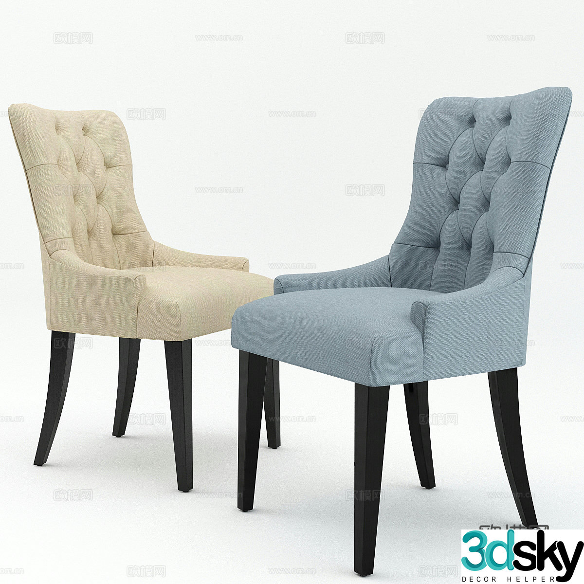 Dining chair 3d model
