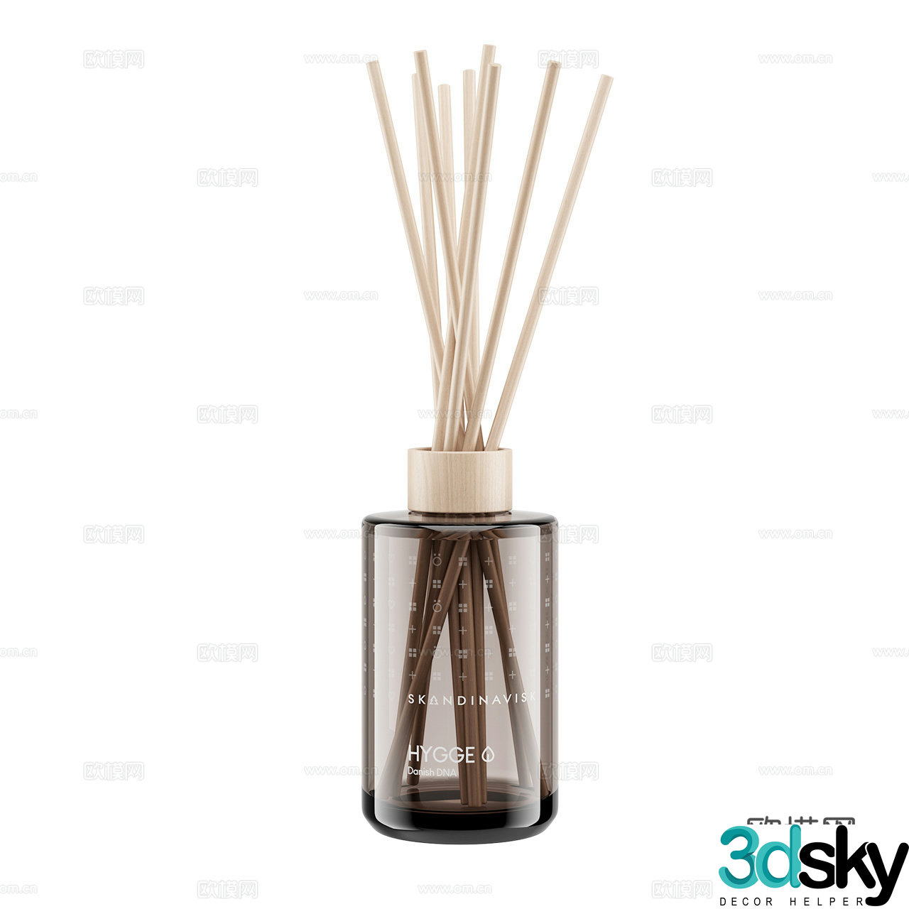 Hygge Aromatherapy Variety Aromatherapy Perfume Ornament Ornament 3D Model