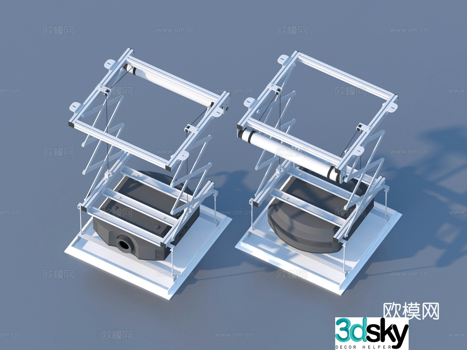 Projector Sketch 3D Model