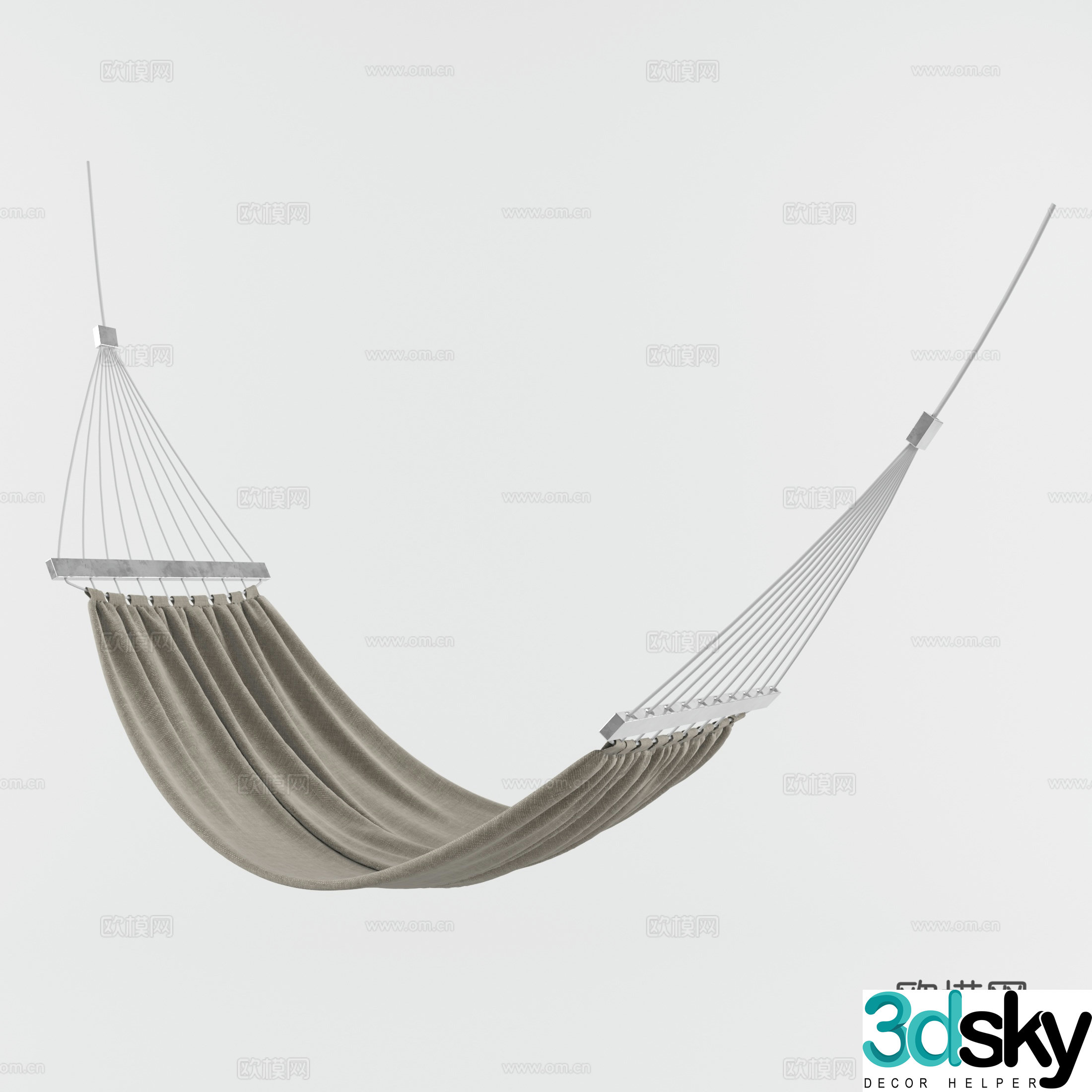 Modern hammock Creative hammock Fabric hammock Simple hammock Hammock Chair Personalized hammock 3D model