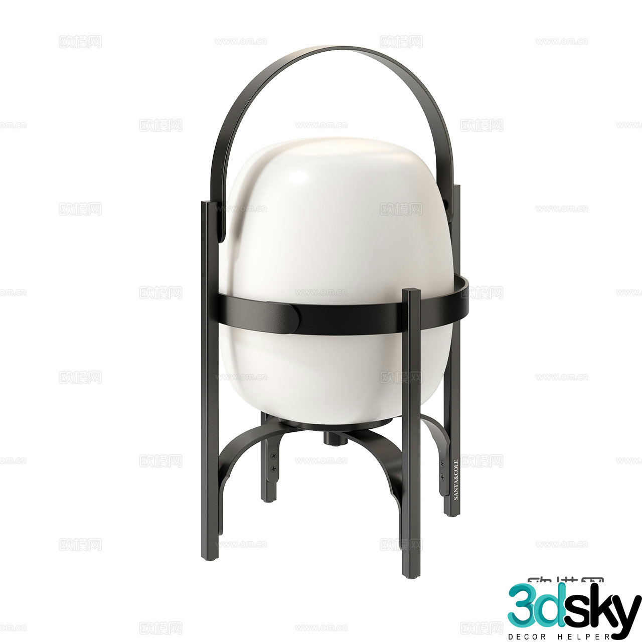 Santa Cole Classic Table Lamp Basket Table Lamp Outdoor Table Lamp Decorative Table Lamp 3D Model