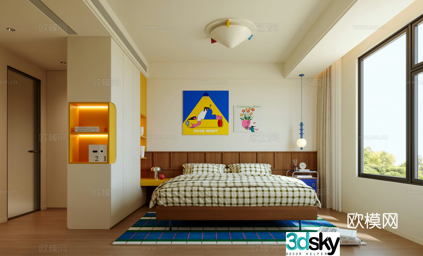 Dopamine children’s room 3D model