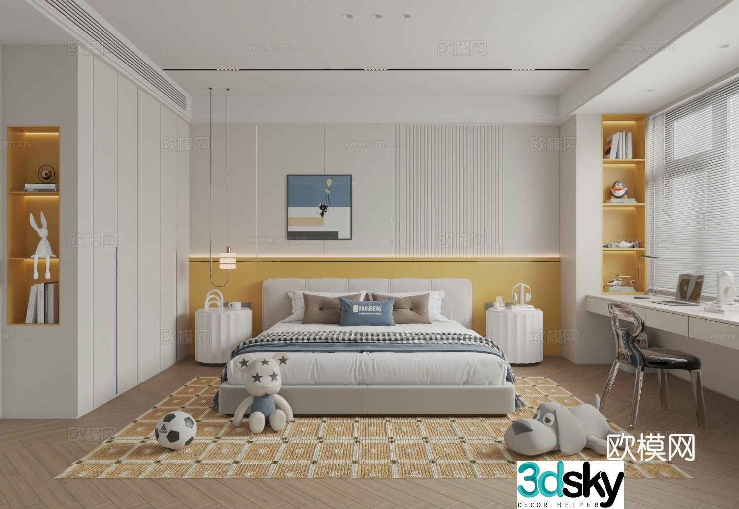 Dopamine Children’s Room 3D Model