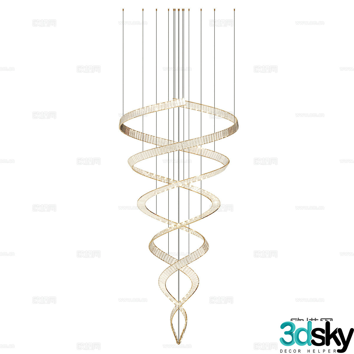 Chandelier 3d model