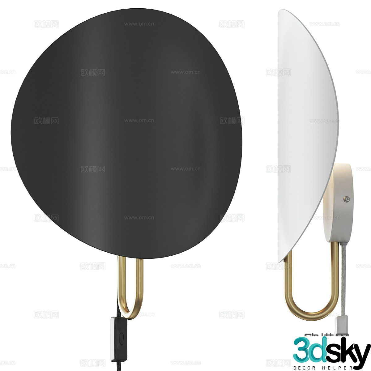 Wall lamp 3d model
