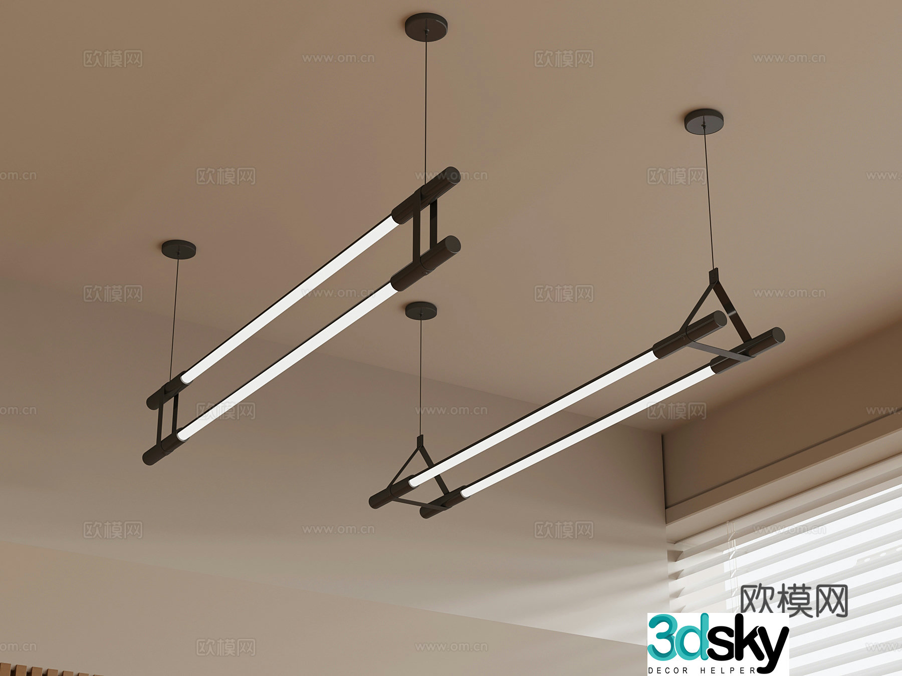 Chandelier Modern Chandelier 3d Model