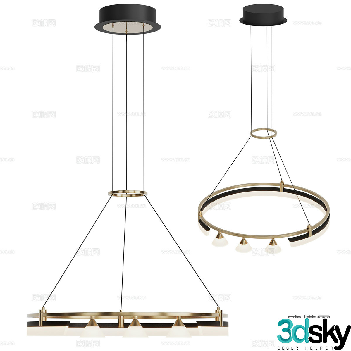 Chandelier 3d model
