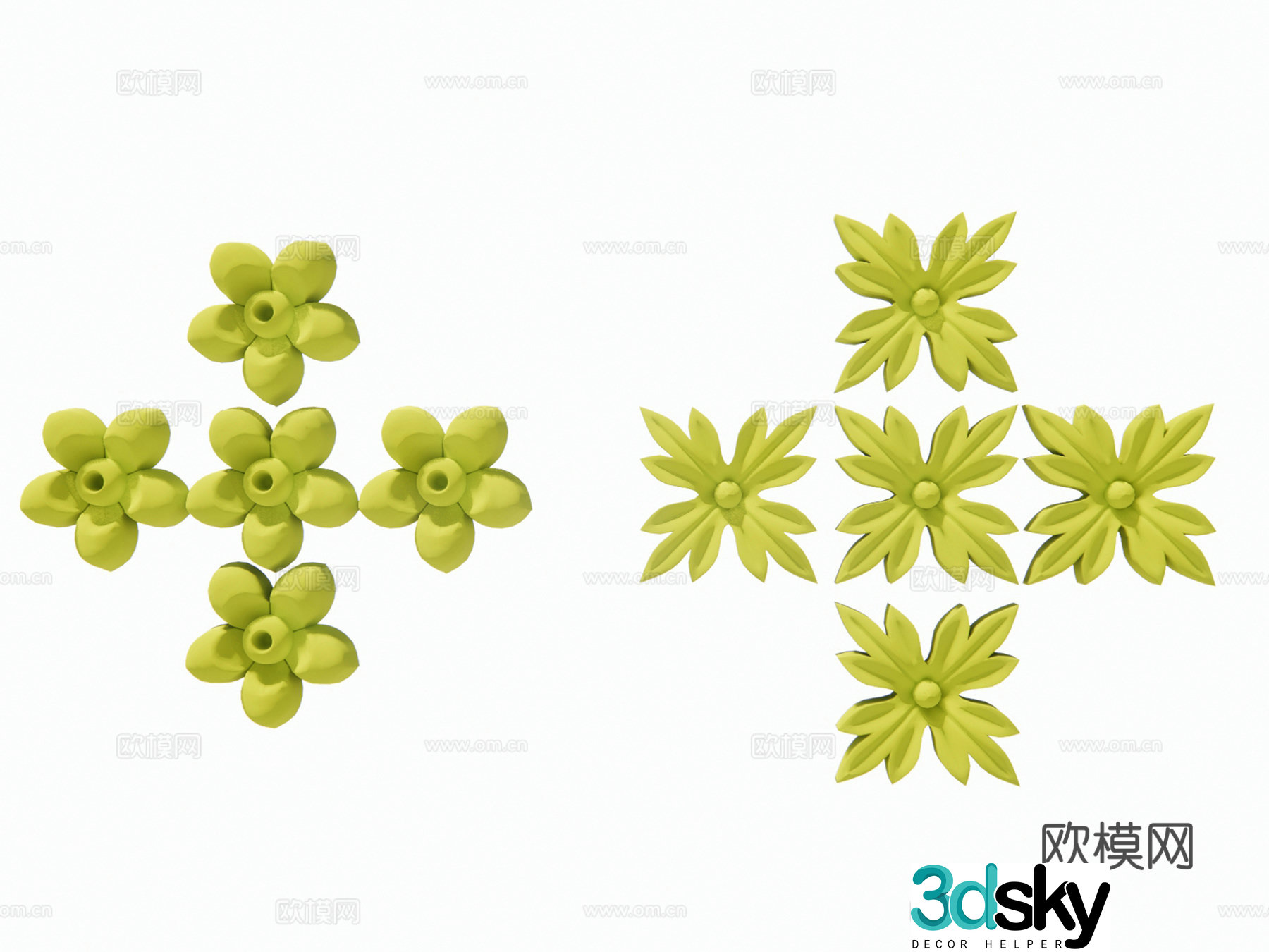 Decorative 3d model