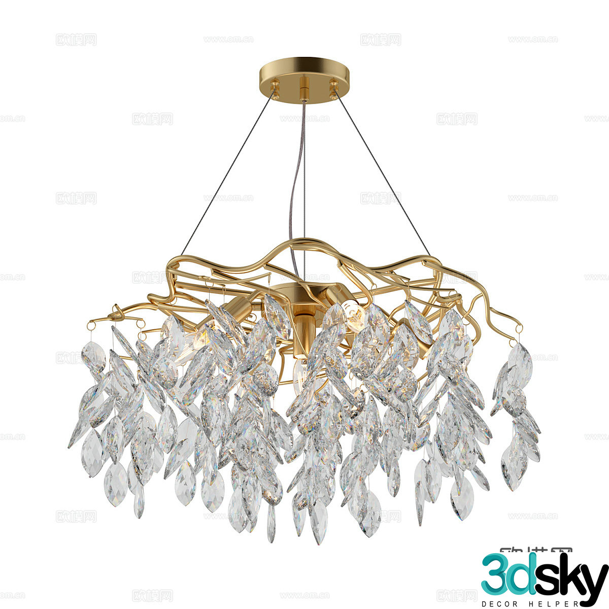 Chandelier 3d model
