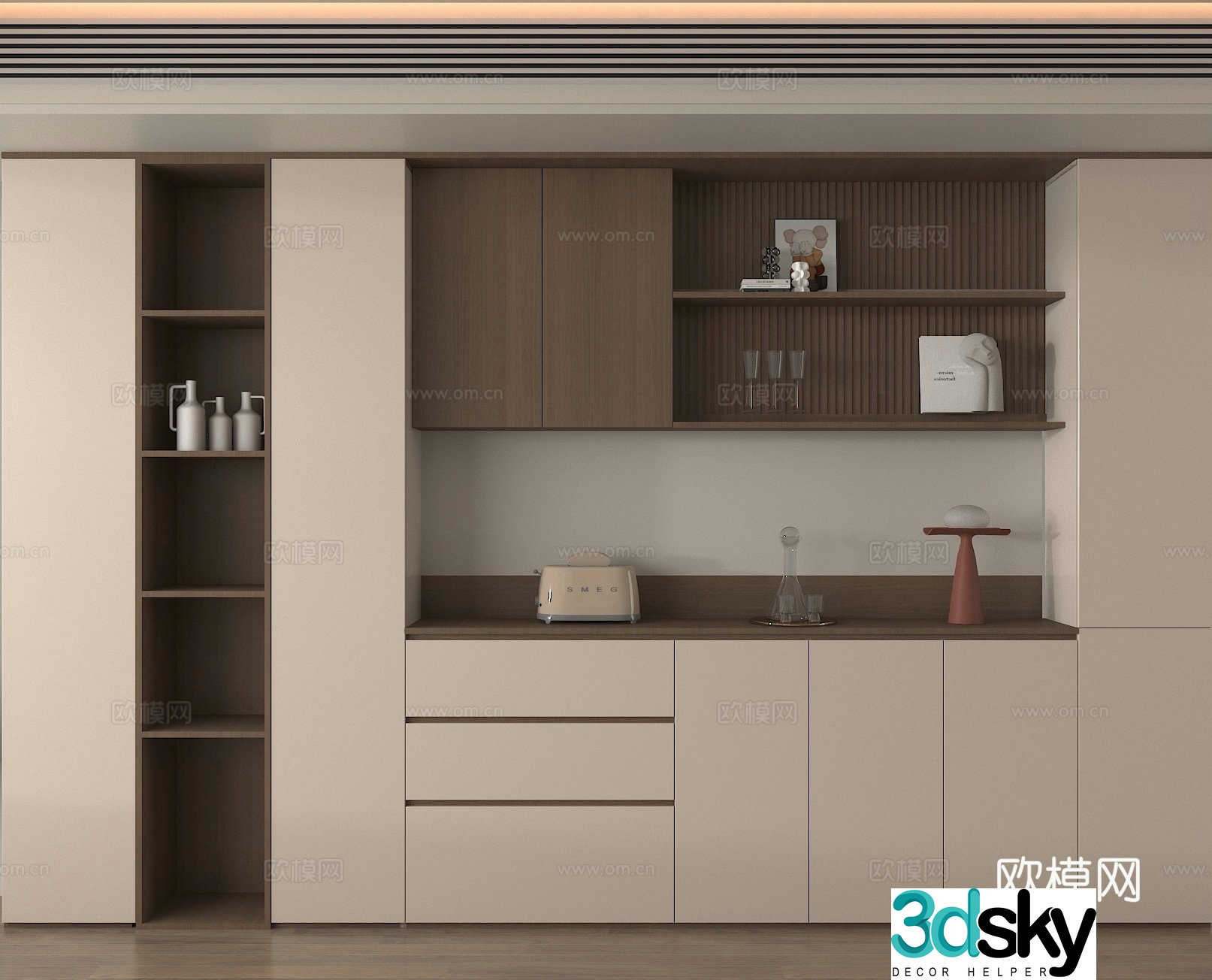 Sideboard cabinet 3d model