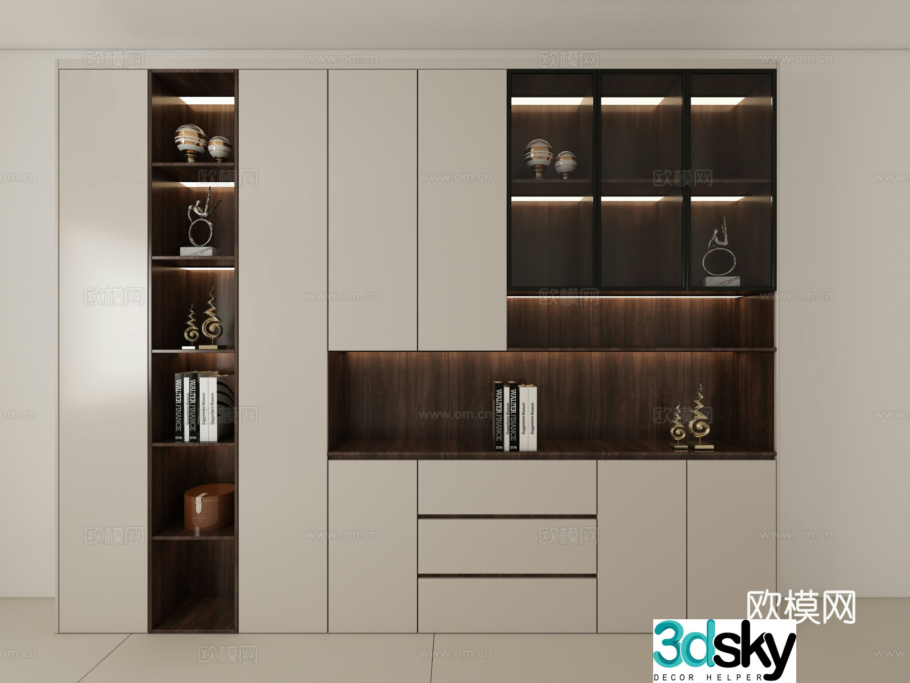 Wine cabinet 3d model