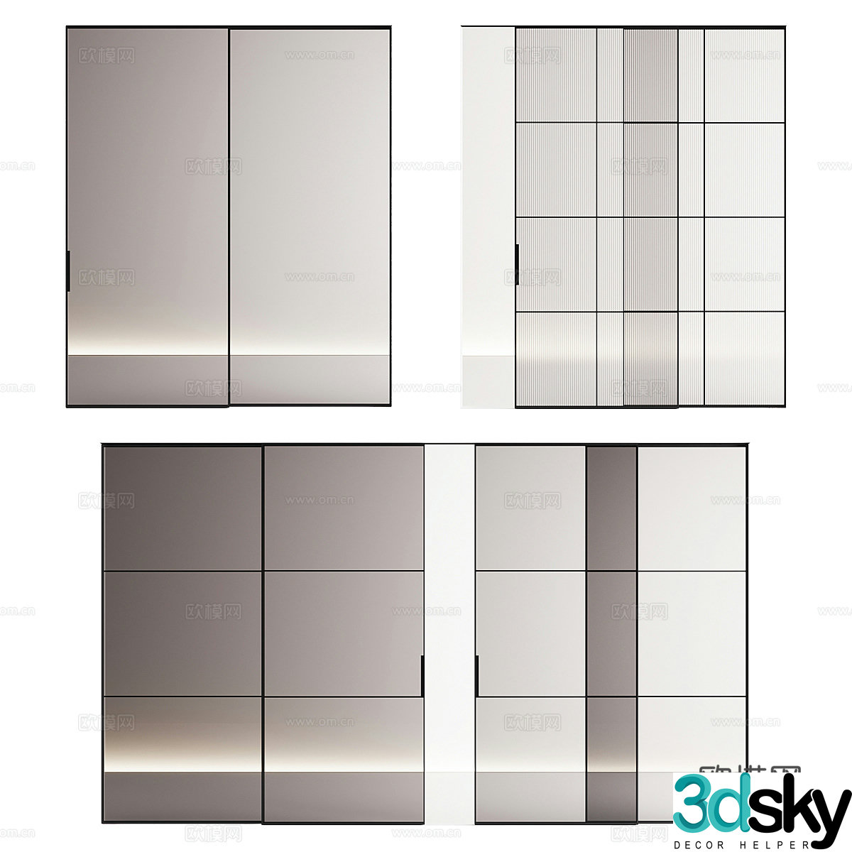 Casement window 3D model