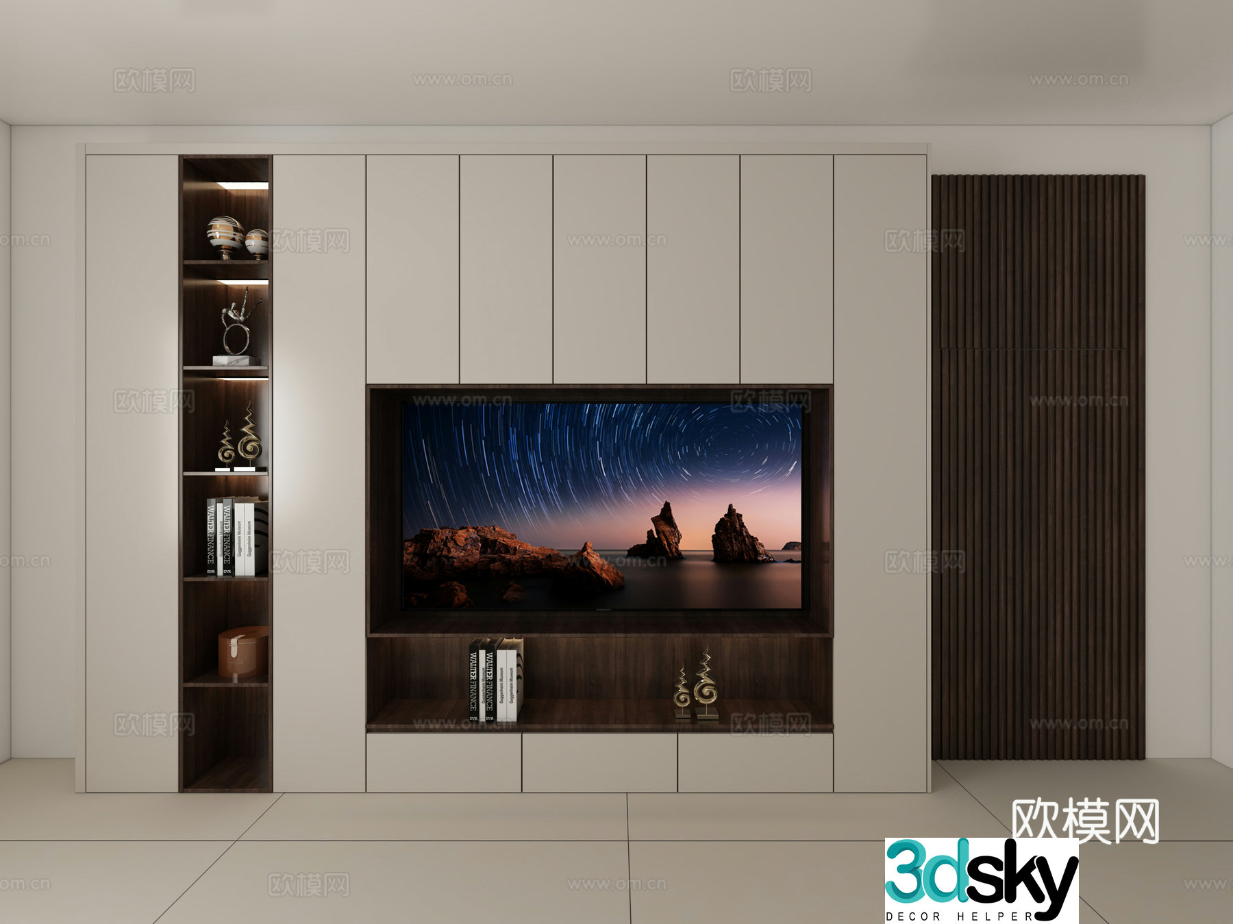 TV cabinet 3d model