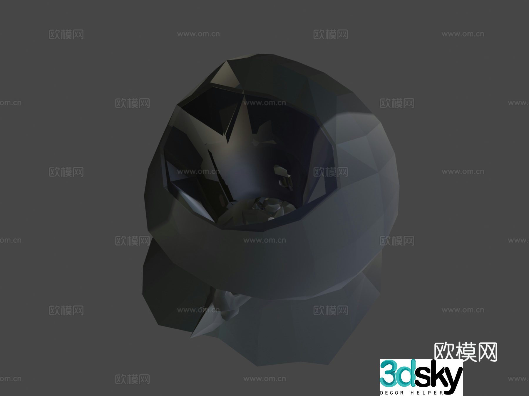 Mystery Q+Unknown Totem (ChalamÃ¨res illustration)? (Andy (Pando Box)) 3D Model