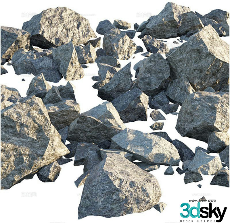 Stone 3d model