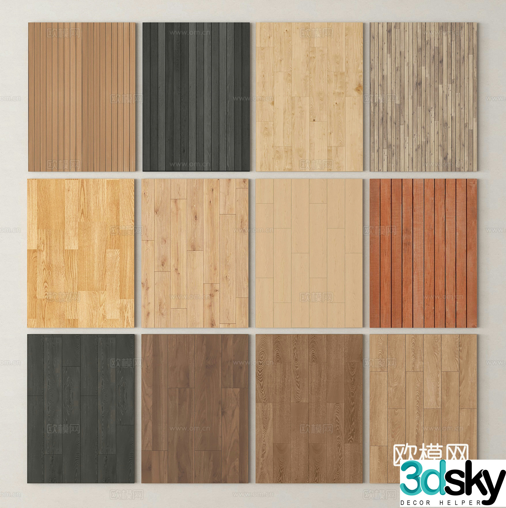 Floor Wood Floor 3d Model